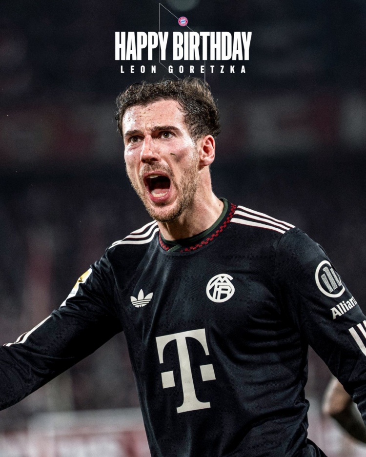 开云体育官网-拜仁祝格雷茨卡31岁生日快乐，球员加盟以来斩获14冠，今夏将离队